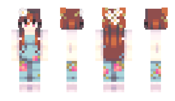 Minecraft skin Nanoussa
