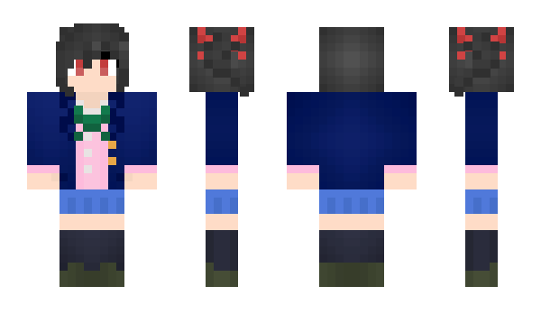 Minecraft скін по ніку MikuuChan