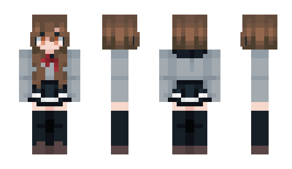 Minecraft skin Ghost_Puffle