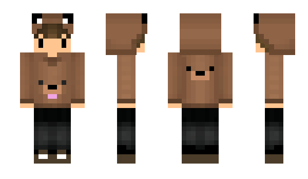 Minecraft skin m0hawk