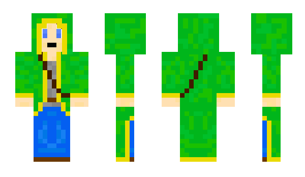 Minecraft skin emerald95