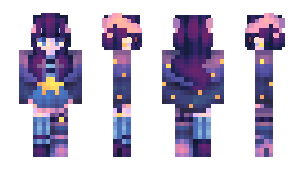 Minecraft skin faefairyy