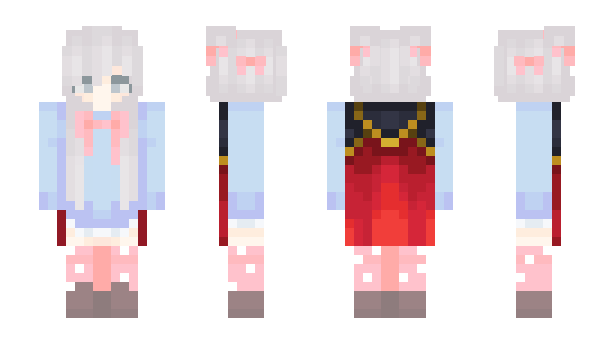 Minecraft skin Momo_030