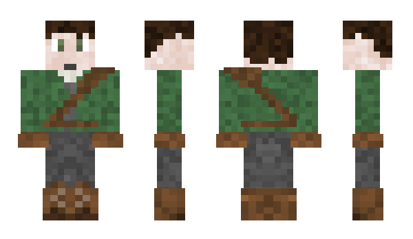 Minecraft skin Zakarious