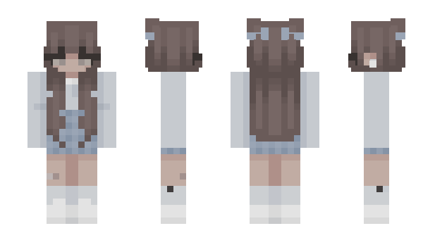 Minecraft skin sxmplytiffany