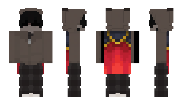 Minecraft skin ZqkaRia