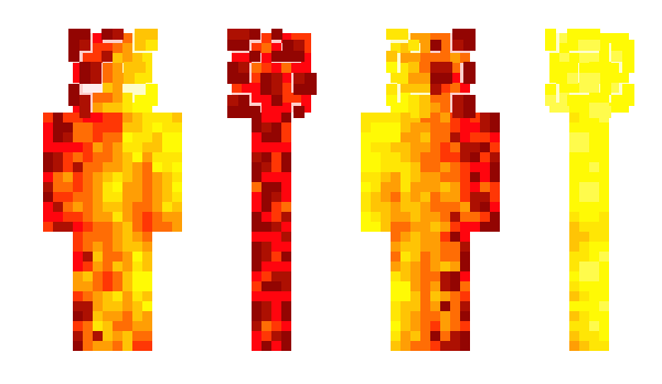 Minecraft skin Magma_Flames