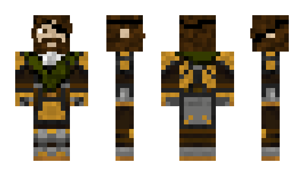 Minecraft skin Ravasha