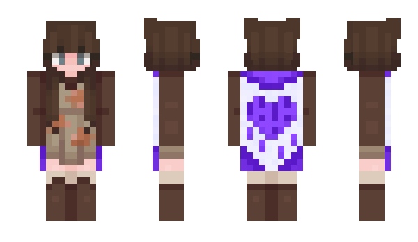 Minecraft skin webwormy