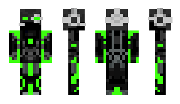 Minecraft skin RedOrCommander