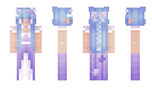 Minecraft skin MadamMooon