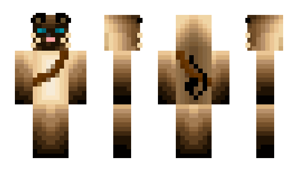 Minecraft skin goldenblood