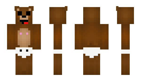 Minecraft скин по нику Nutted