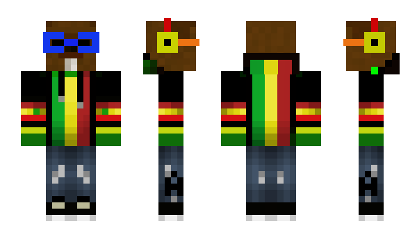 Minecraft skin ZestyX