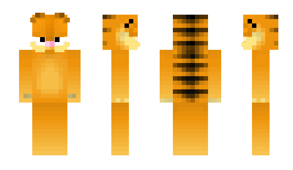 Minecraft skin garfylover123