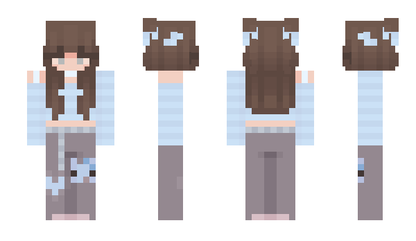 Minecraft skin PaintedPridee