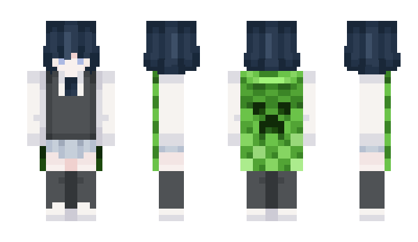 Minecraft скин по нику akaneee520