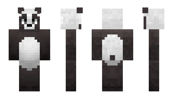 Minecraft скин по нику CuteGirlPanda