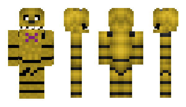 Minecraft skin Golden_Freddy__