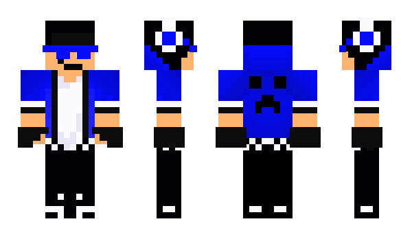 Minecraft скин по нику blueseacool