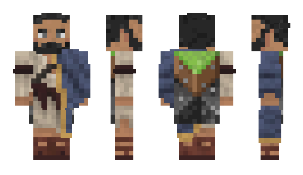 Minecraft skin TemplarChrollo
