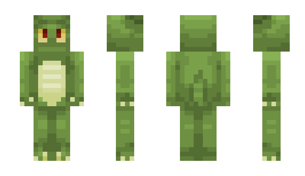 Minecraft скин по нику LizardInSuit