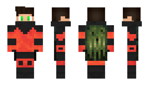 Minecraft skin WALLHACK_A75