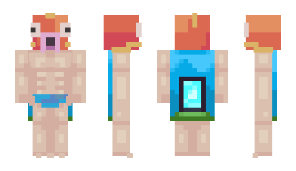 Minecraft скін по ніку Magikarpuh