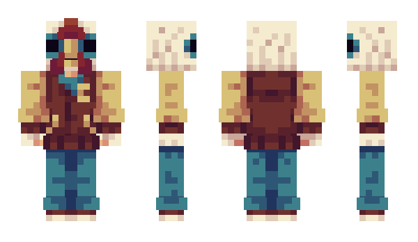 Minecraft skin Sarimsak