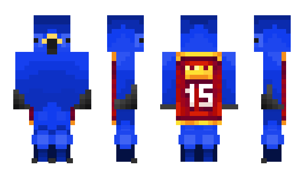 Minecraft skin BlueFlamingo915