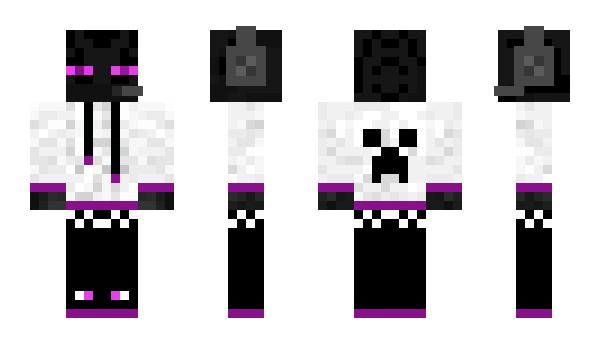 Minecraft skin TecnoEnder