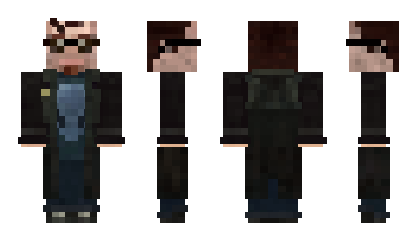 Minecraft skin Navy208