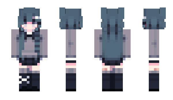 Minecraft skin kurukagi_