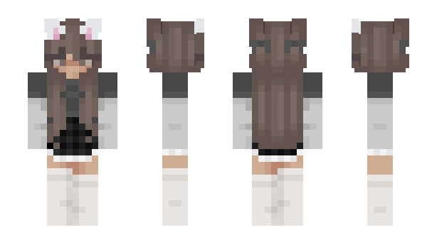 Minecraft skin BabygirlSTAR