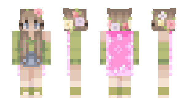 Minecraft skin Bllondieee