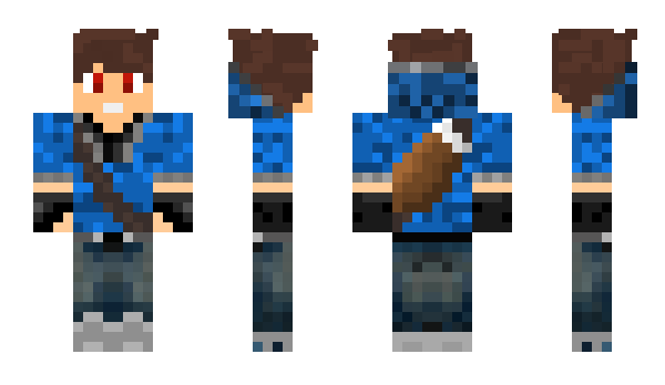 Minecraft skin LuisicoCR7