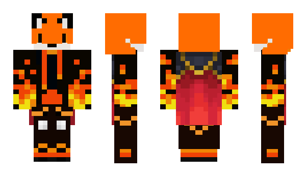 Minecraft skin FireFox4x