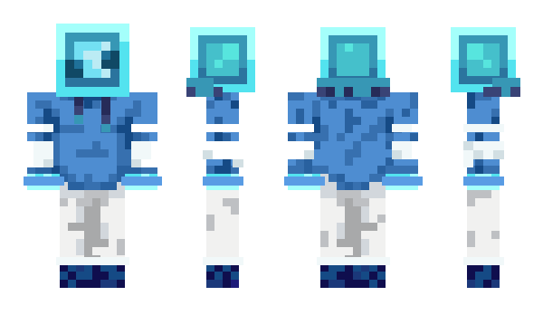 Minecraft skin Greendragon1909
