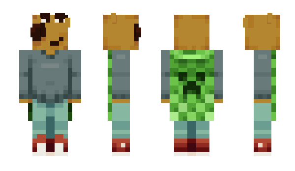 Minecraft скин по нику Butt_Plug