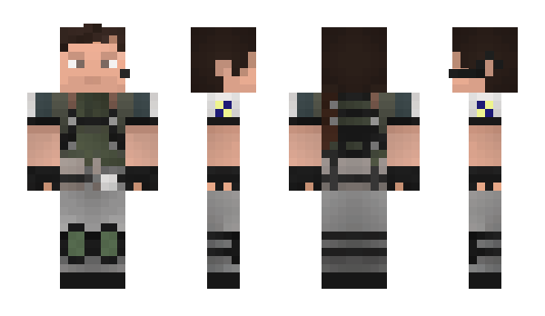 Minecraft skin Dempsi