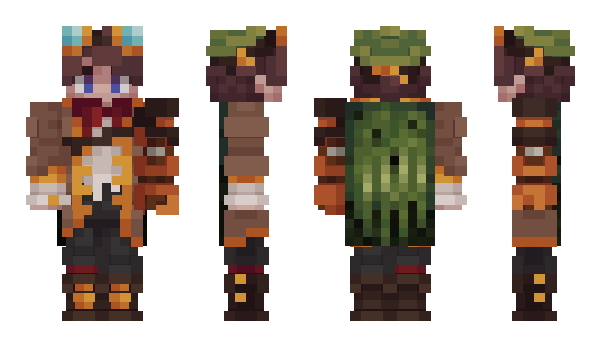 Minecraft skin Bumla