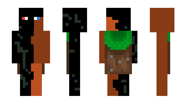 Minecraft скин по нику black_robot