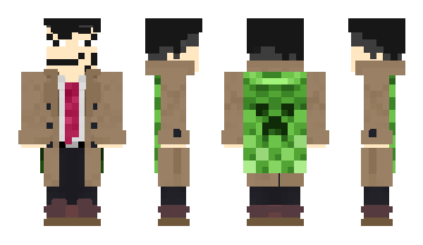 Minecraft skin Sapermix