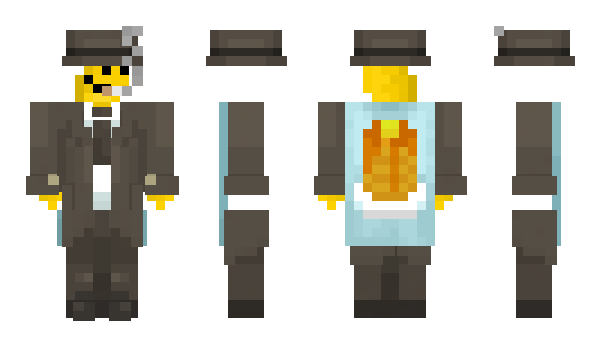 Minecraft скин по нику Crapuleux