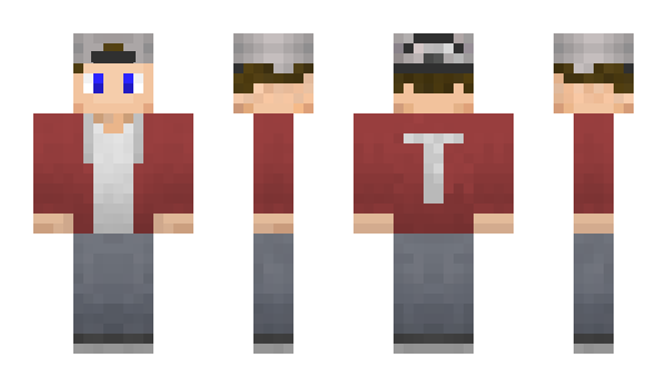 Minecraft skin TomAFK