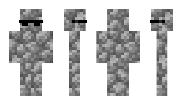 Minecraft skin cobblestone6925