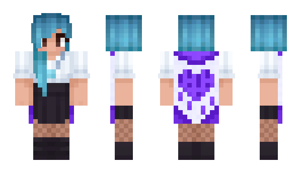 Minecraft skin UZI_OLIVIA