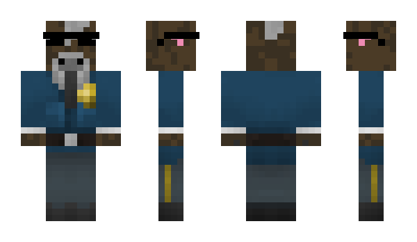 Minecraft skin JCF