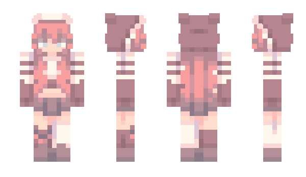 Minecraft скин по нику theellaherself