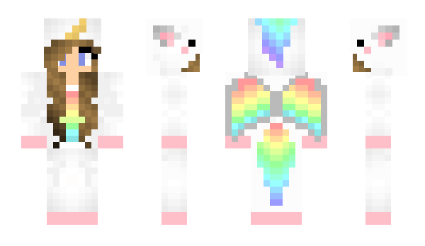 Minecraft skin _unicorns_rule_